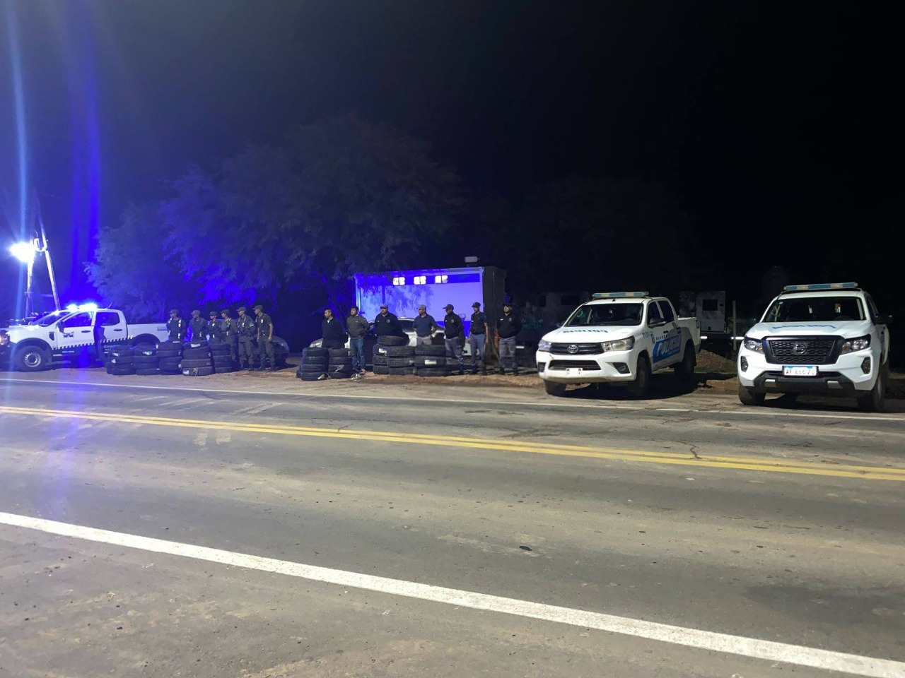 Gendarmería captura a dos sospechosos tras intensa persecución en Río Muerto