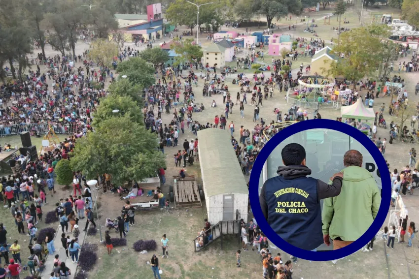 Detuvieron a un hombre tras viralizarse un video sexual en el Parque de los Niños