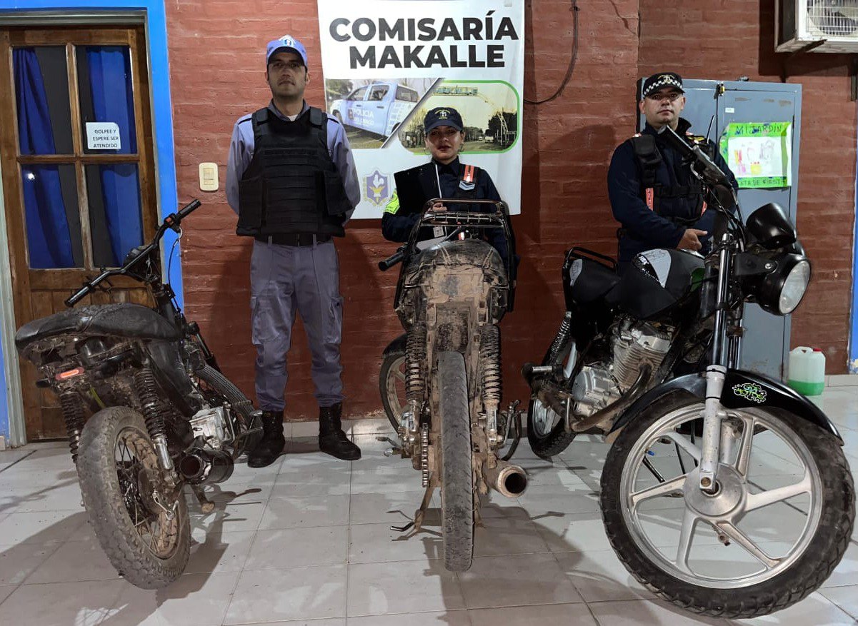Makallé: secuestran tres motos en operativo de seguridad vial