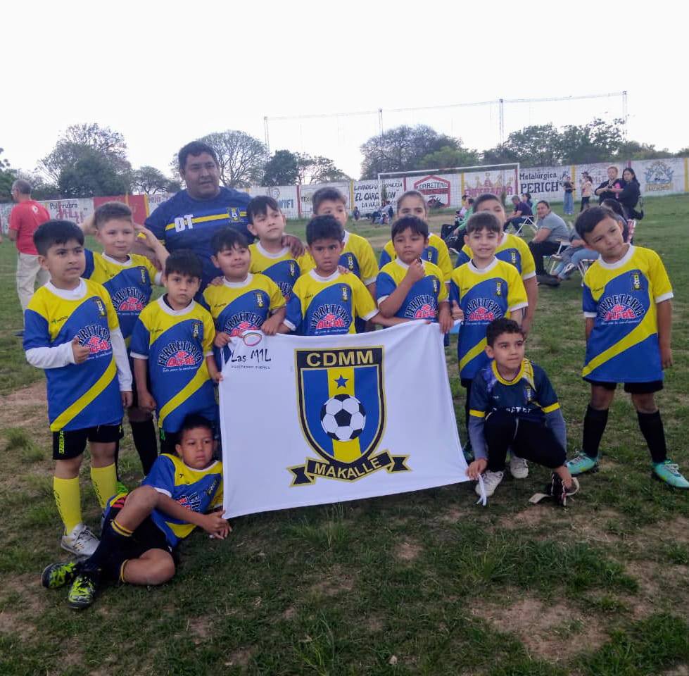 Baby Fútbol: Municipales Makalle festeja en Lapachito con goles y compañerismo