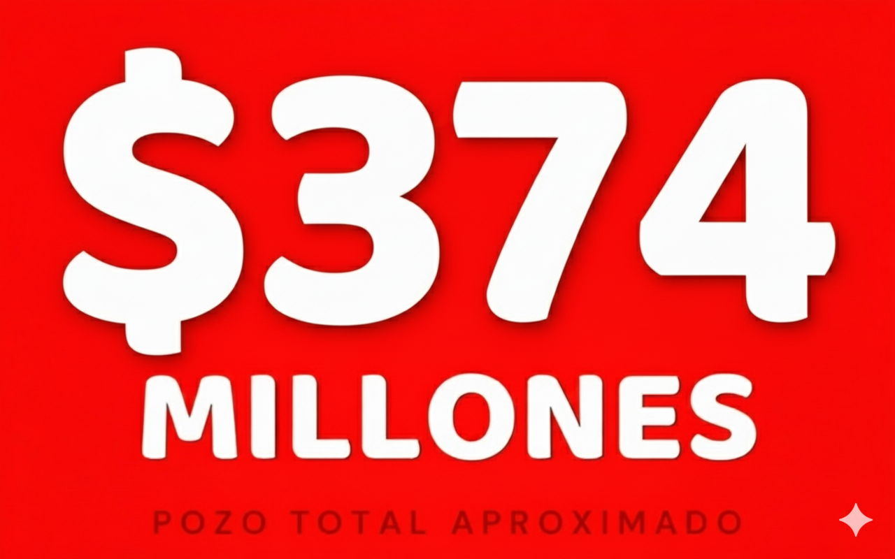 ¡Pozo récord en La Poceada Chaqueña! Sortea 374 millones y sigue vacante
