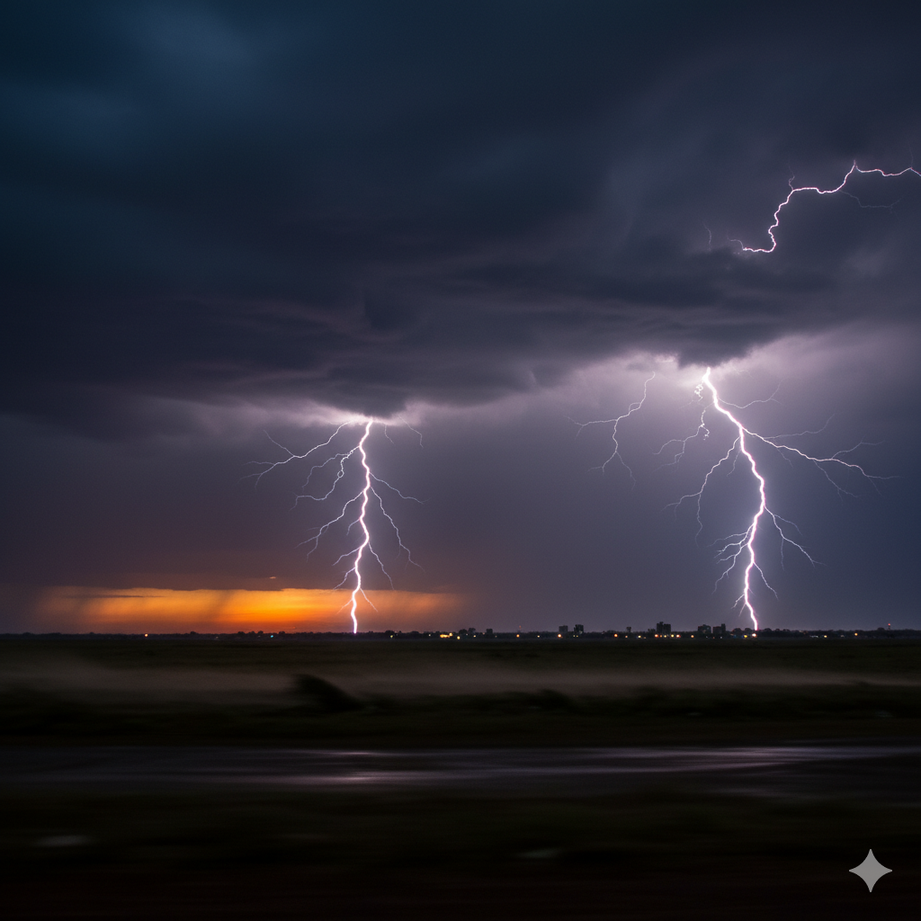 Zona este del Chaco: Alerta naranja por tormentas fuertes Zona este del Chaco: Alerta naranja por tormentas fuertes