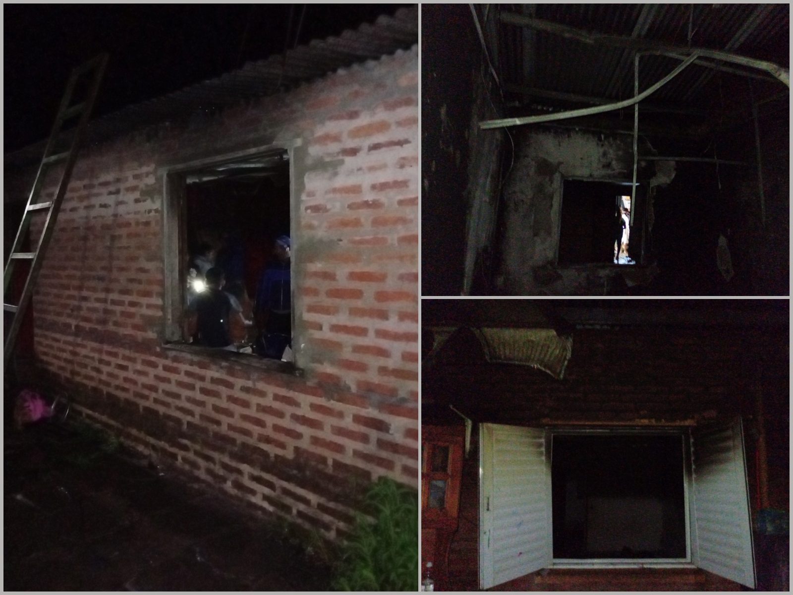 Incendio destruyó vivienda en Barrio 20 Viviendas de Makallé Incendio destruyó vivienda en Barrio 20 Viviendas de Makallé