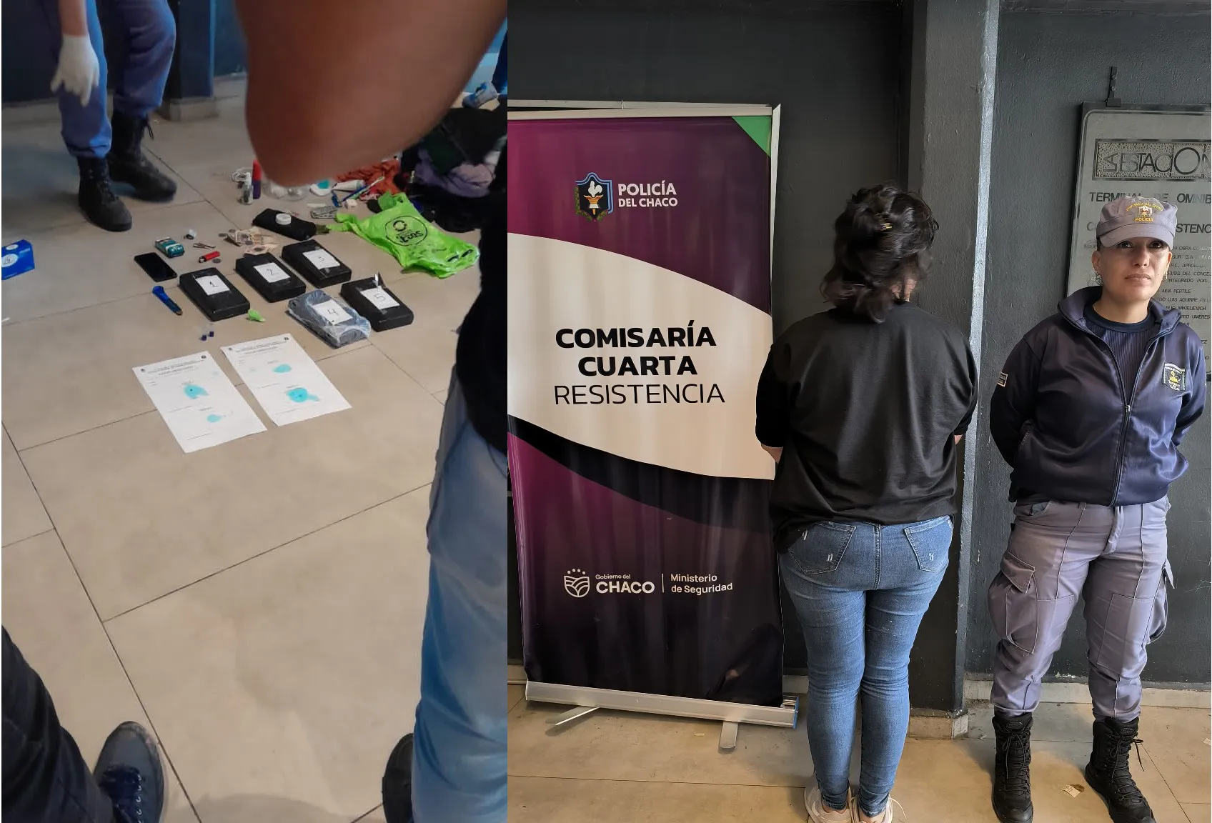 Incautan 5 kilos de cocaína en Terminal de Resistencia
