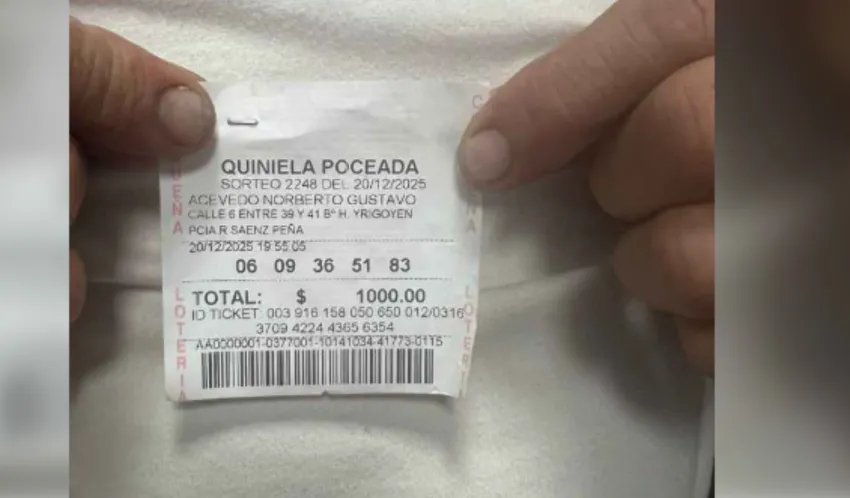 Sáenz Peña | Ganó 422 millones en la Poceada tras inundarse su casa