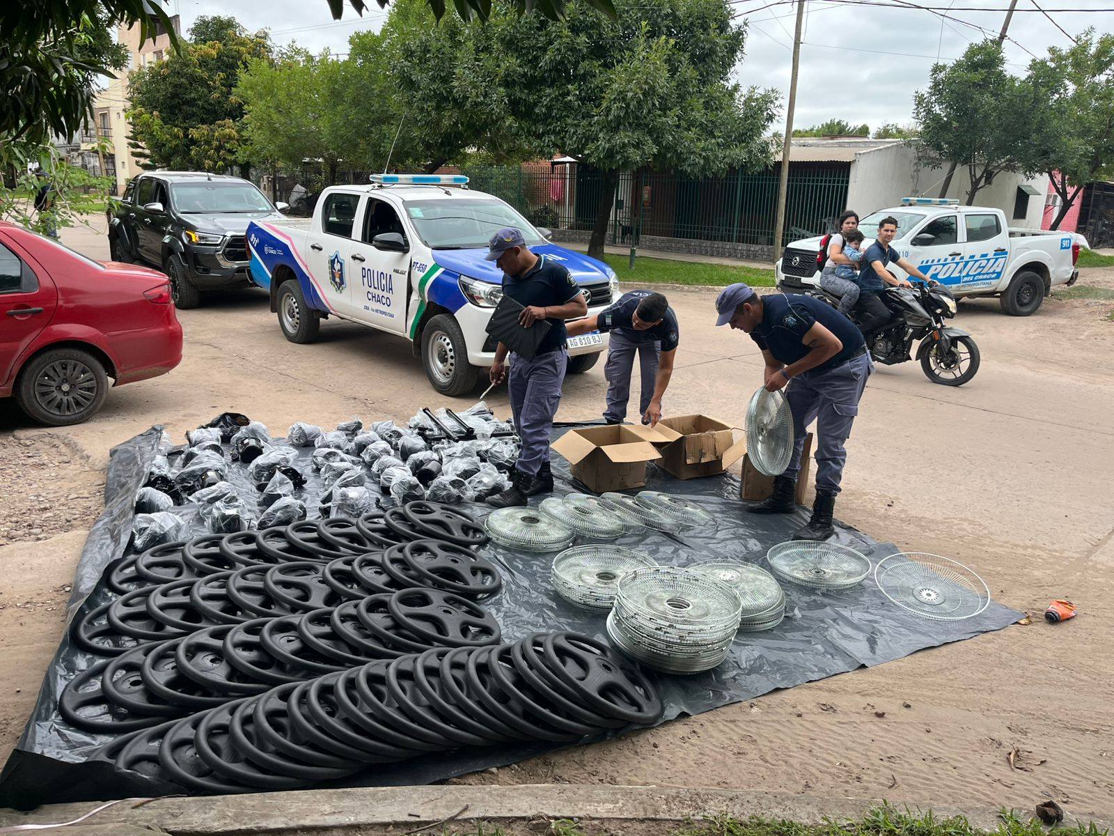 Policía incauta mercadería de contrabando en Resistencia