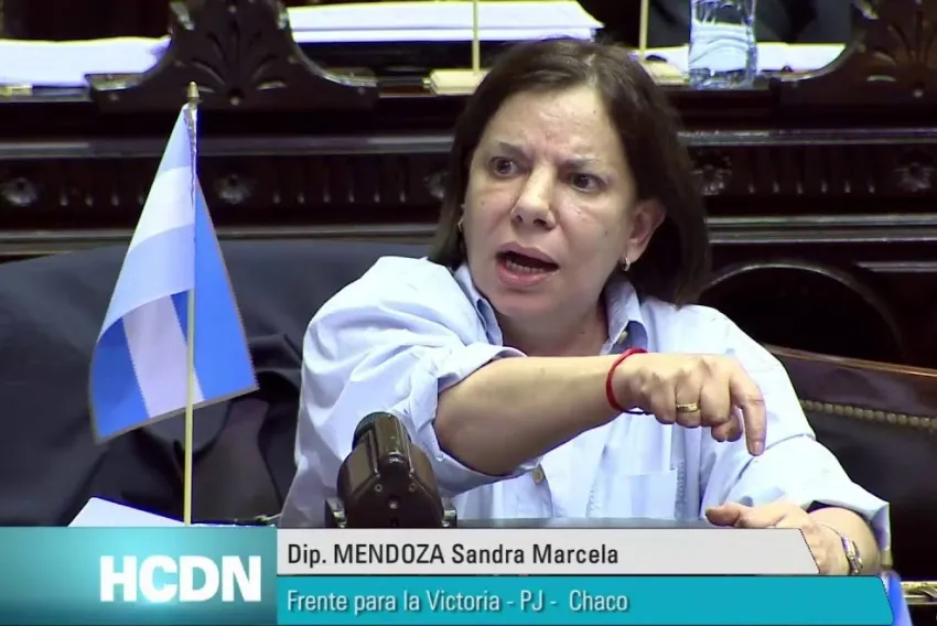 Murió Sandra Mendoza, figura clave y disruptiva de la política chaqueña