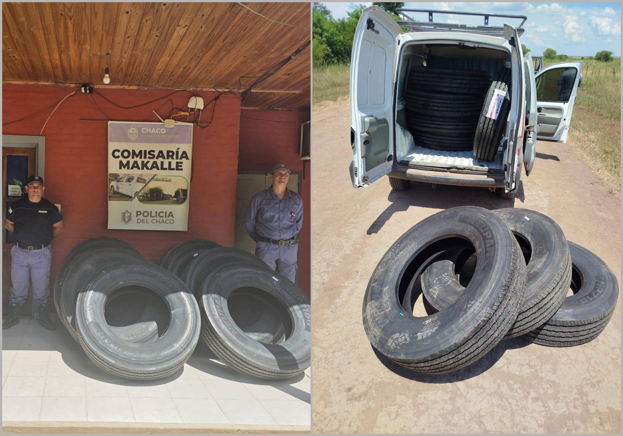 Secuestran cubiertas de origen extranjero en Makallé