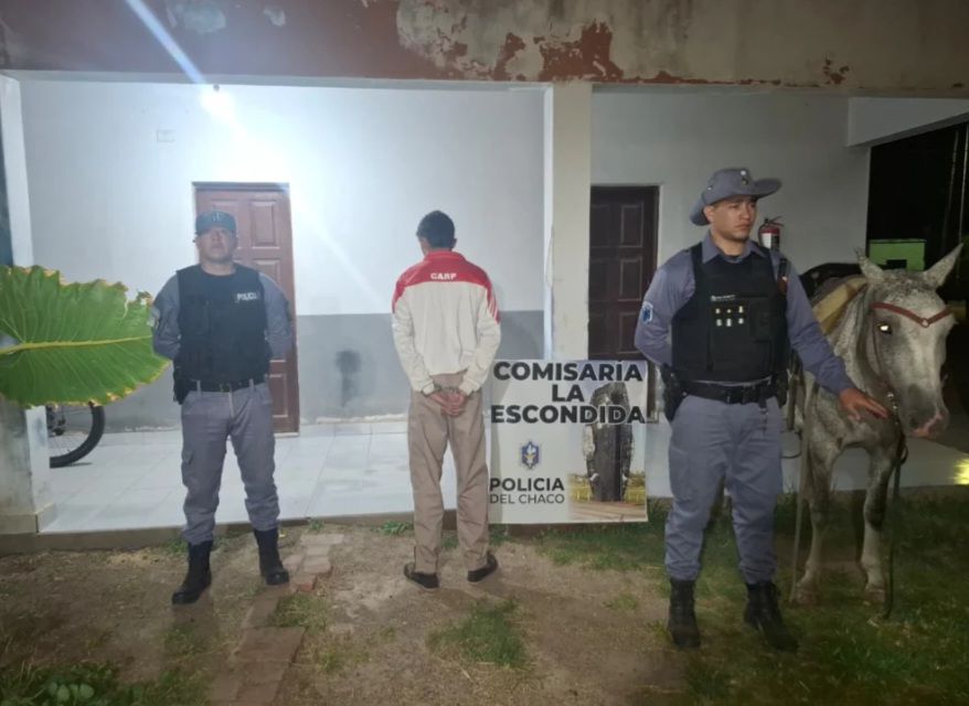 Detienen a dos hombres por el robo de un caballo en La Escondida