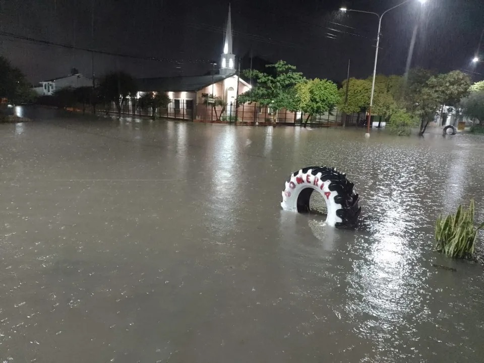 Lluvias en Chaco: Los Frentones registró más de 180 milímetros