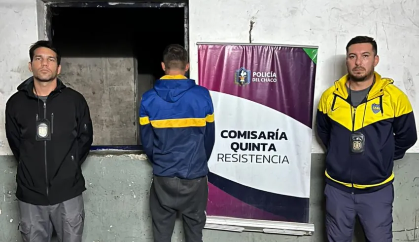 Detienen a un hombre por robo armado a una mujer en Resistencia