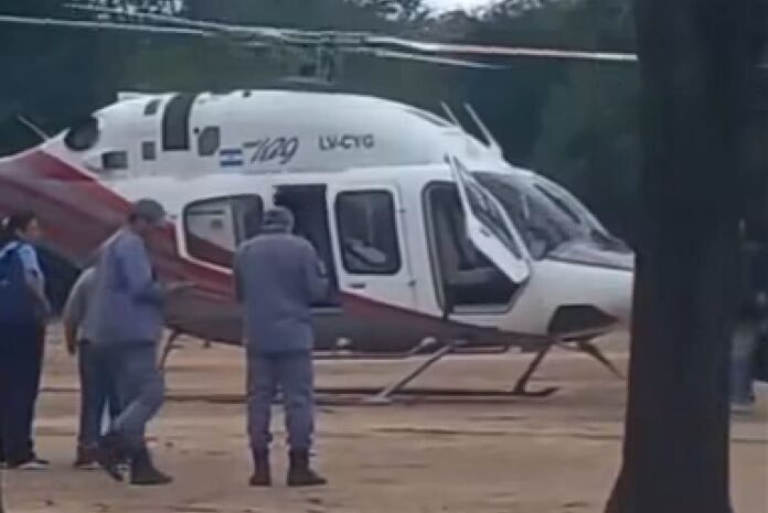 Chaco sin helicóptero, recurre a Salta para un traslado sanitario en El Impenetrable