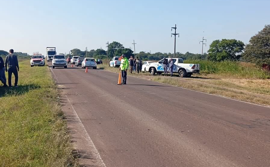 Machagai | Empleado policial murió en un accidente sobre Ruta 16