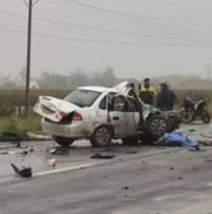 Pampa del Infierno | Choque fatal en Ruta 16 deja dos muertos y un herido