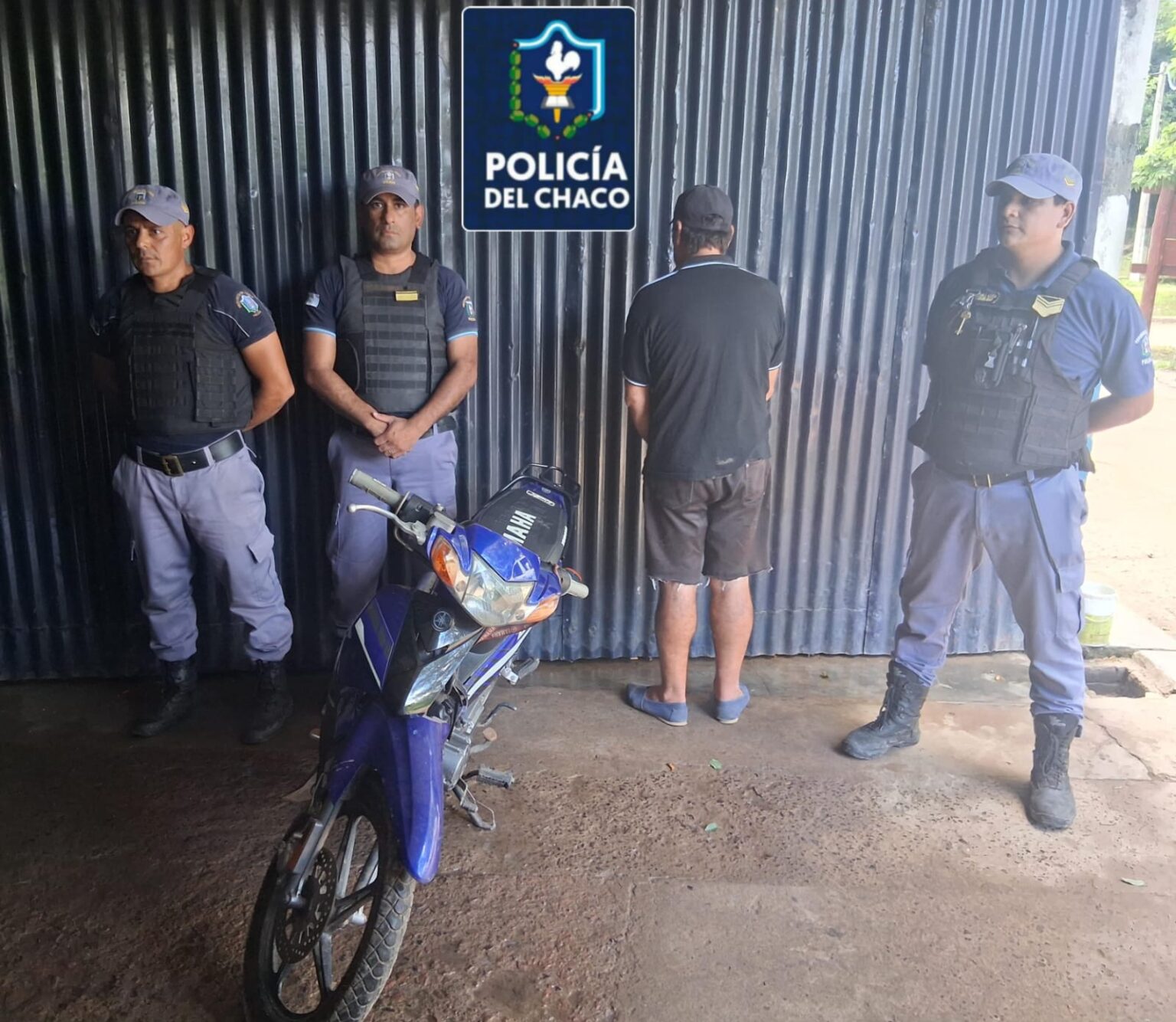 Recuperan una moto robada y detienen a un sospechoso en Capitán Solari