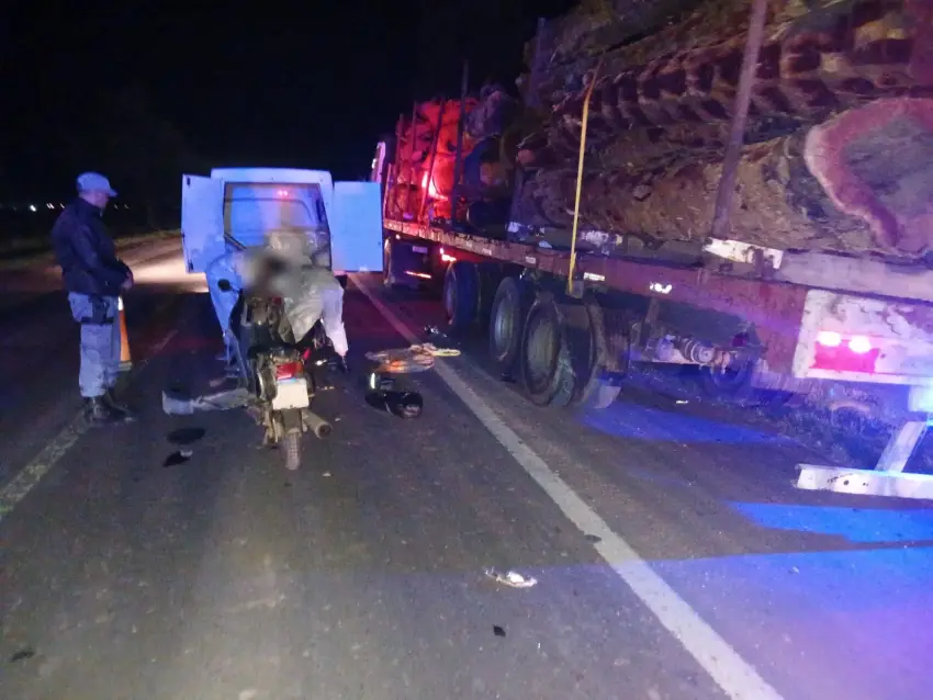 Sáenz Peña | Motociclista murió al chocar contra camión en Ruta 16