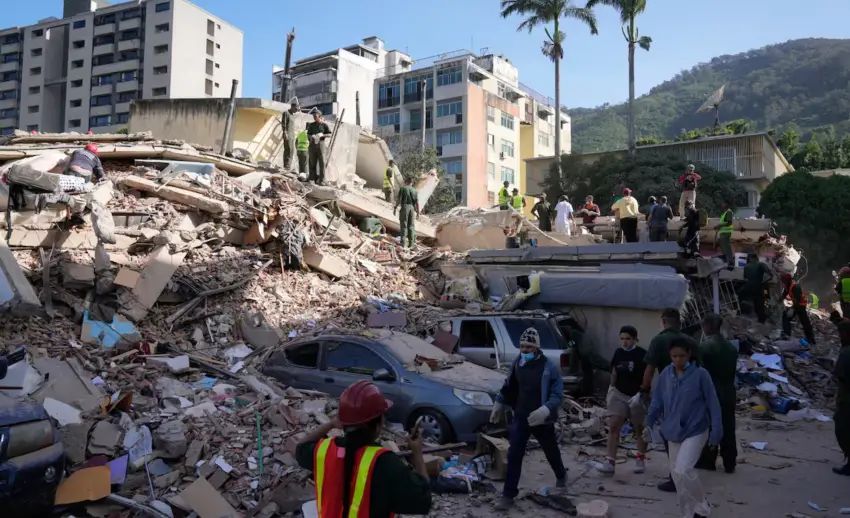 Venezuela cumple su cuarto día de emergencia con 920 muertos y 3.360 heridos por dos terremotos