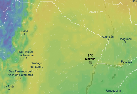 Inestabilidad climática en el NEA: De un marcado descenso térmico a tormentas fuertes hacia el final de la semana