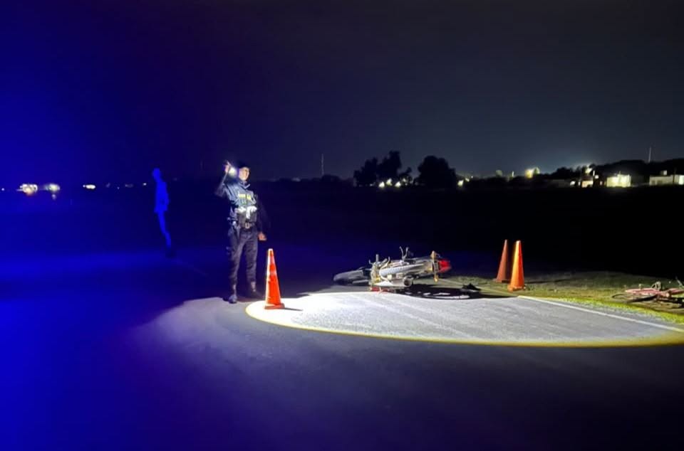 Choque fatal: murió un motociclista tras impactar con un ciclista