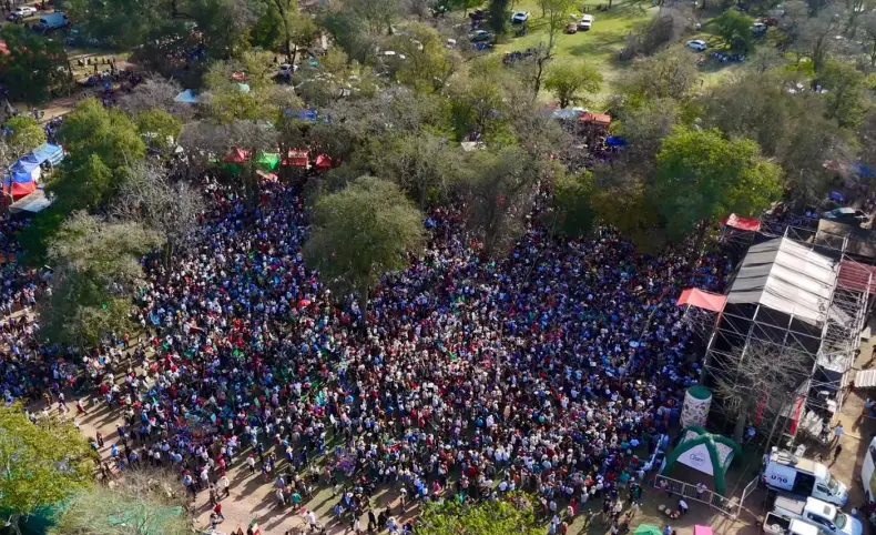Multitudinaria muestra de fe y tradición: la 29ª Cabalgata de la Fe reunió a más de 130 mil personas en el Chaco