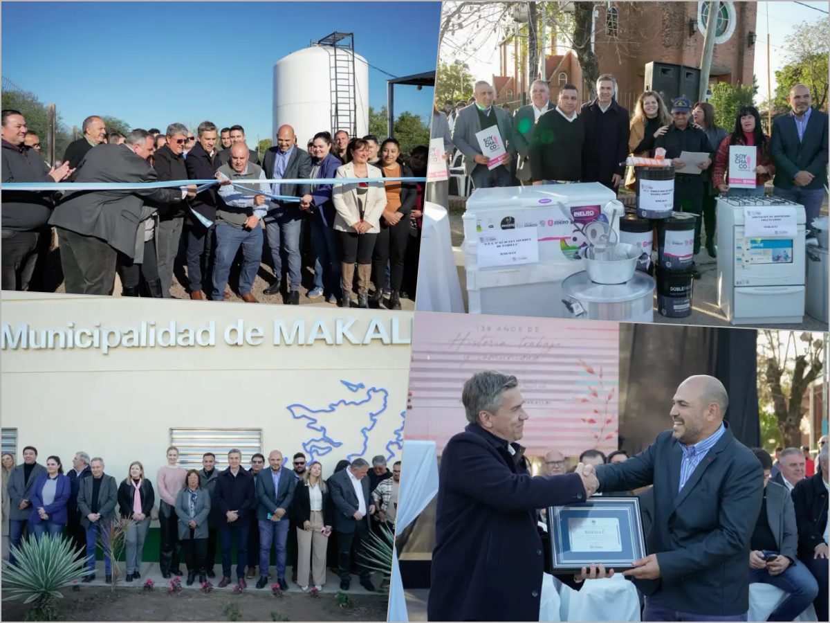 Makallé celebró su 138° aniversario con inauguración de obras y anuncios de inversión en infraestructura Makallé celebró su 138° aniversario con inauguración de obras y anuncios de inversión en infraestructura