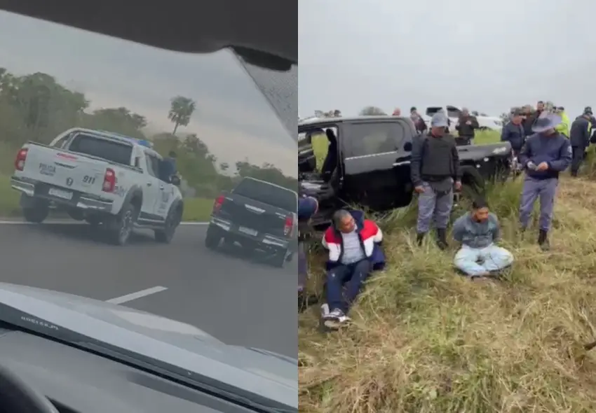 Operativo cerrojo en la Ruta 11: Persecución, disparos y dos detenidos tras el robo de camionetas en Buenos Aires