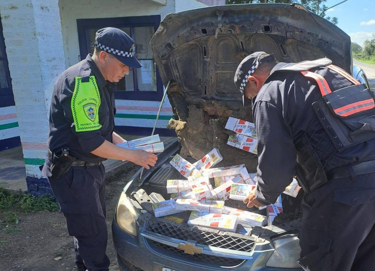 Incautan cigarrillos de contrabando valuado en casi dos millones de pesos en General San Martín