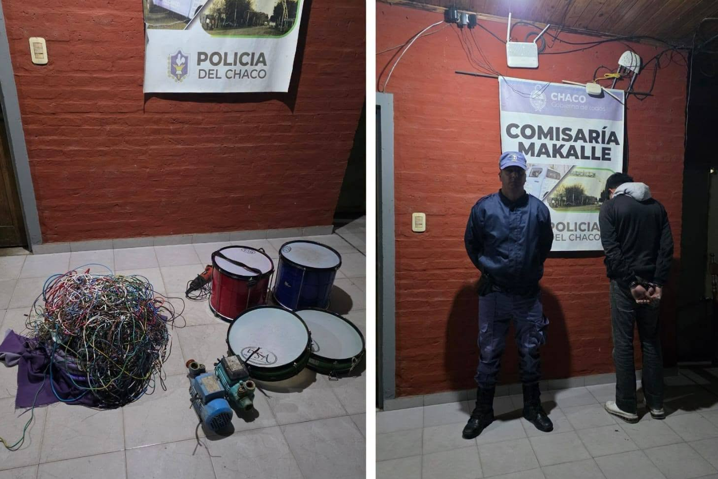 Frustran robo en la Escuela Secundaria N° 81 de Makallé Frustran robo en la Escuela Secundaria N° 81 de Makallé