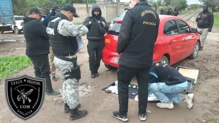 Golpe al narcotráfico en Quitilipi: detienen a un hombre con casi medio kilo de cocaína y una importante suma de dinero