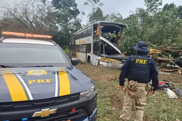 Tragedia en Brasil: diez muertos y decenas de heridos tras volcar un autobús turístico en Petrópolis