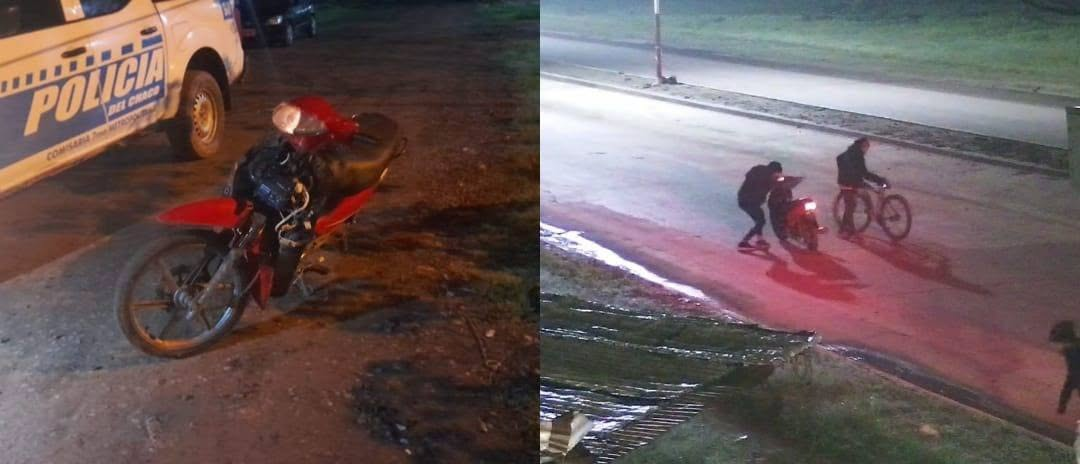Detienen a dos jóvenes tras un intento de robo y recuperan una motocicleta robada en Resistencia