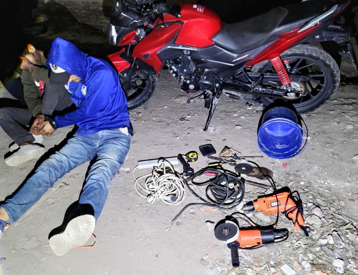 Recuperaron una motocicleta y herramientas sustraídas en Colonia Elisa