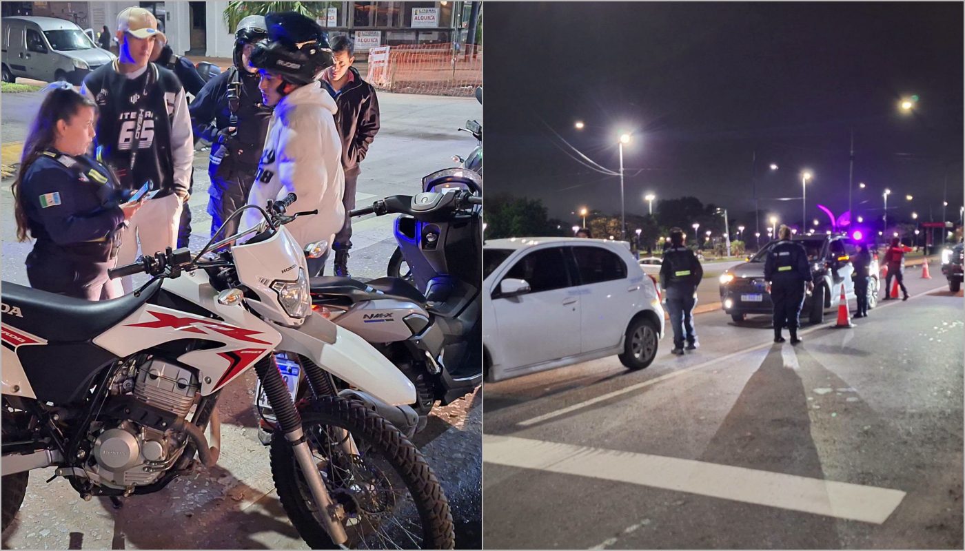 Operativo de seguridad vial en Resistencia: 50 vehículos al corralón y 19 casos de alcoholemia positiva