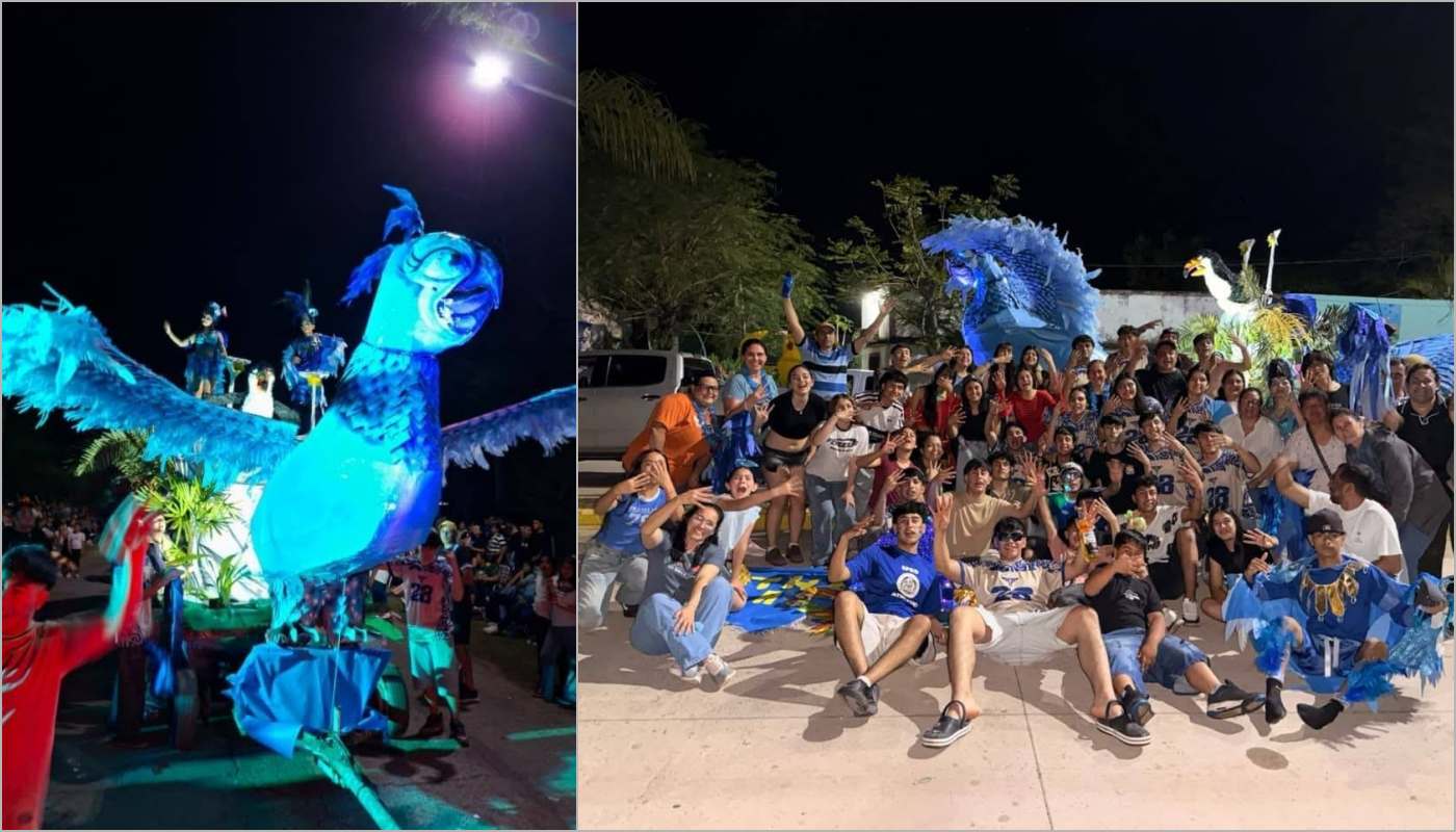 La Verde celebró la Estudiantina 2026: El 4° año de la Escuela Técnica N° 47 se consagró ganador