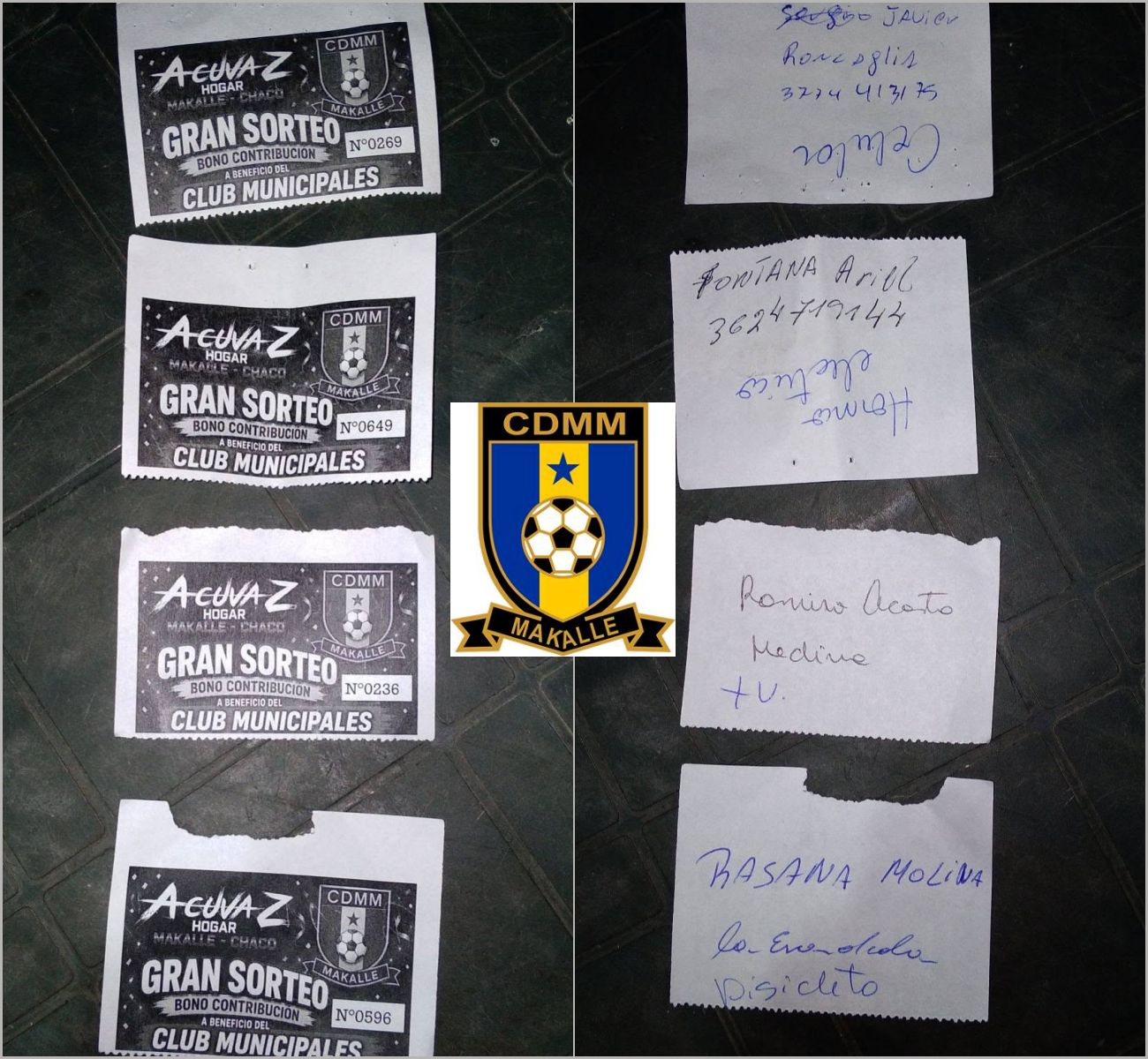 El Club Municipales de Makallé ratifica su compromiso social con la realización de su sorteo solidario