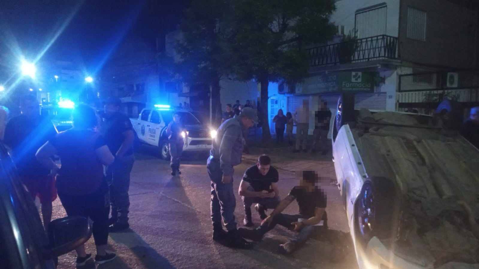 Resistencia: perdió el control tras quedarse dormido y chocó un auto