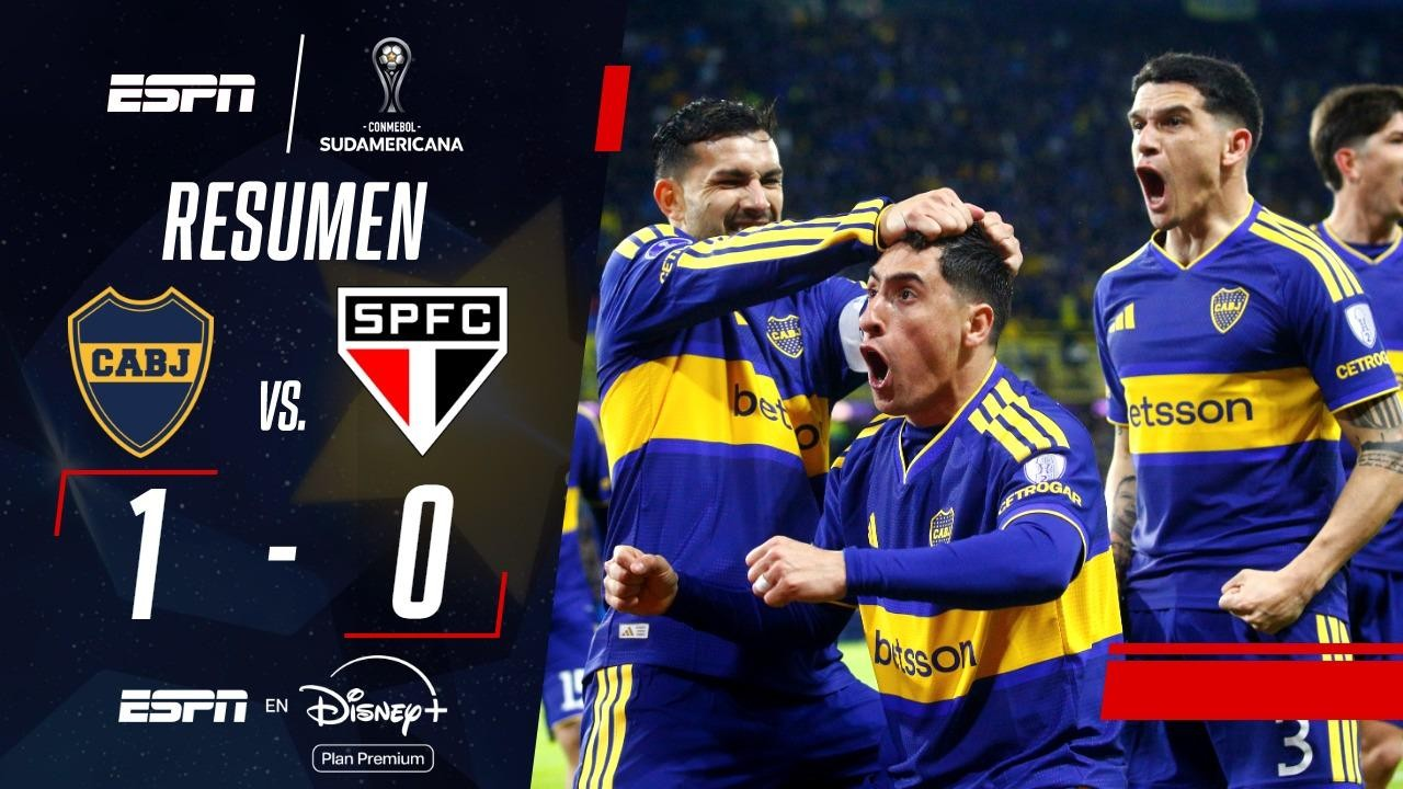Boca golpeó primero: victoria ante San Pablo y ventaja clave en la serie de Sudamericana Boca golpeó primero: victoria ante San Pablo y ventaja clave en la serie de Sudamericana