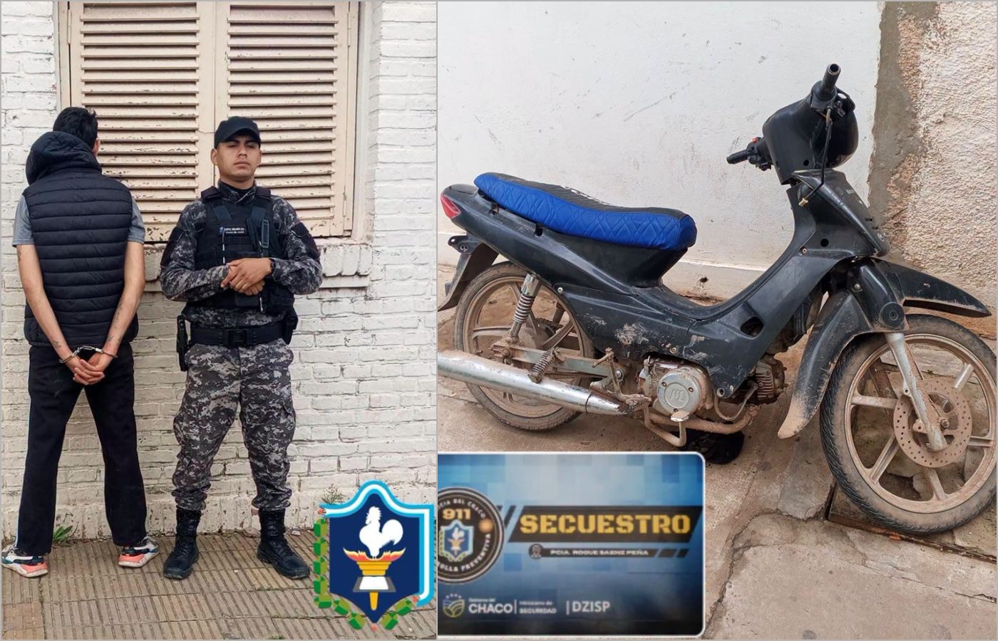 Sáenz Peña: vecinos retuvieron a un joven tras un incidente en una vivienda