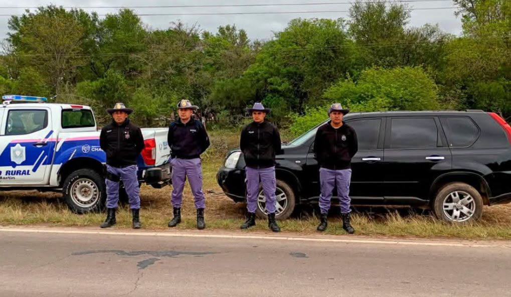 Una camioneta abandonada en la Ruta 9 tenía pedido de secuestro