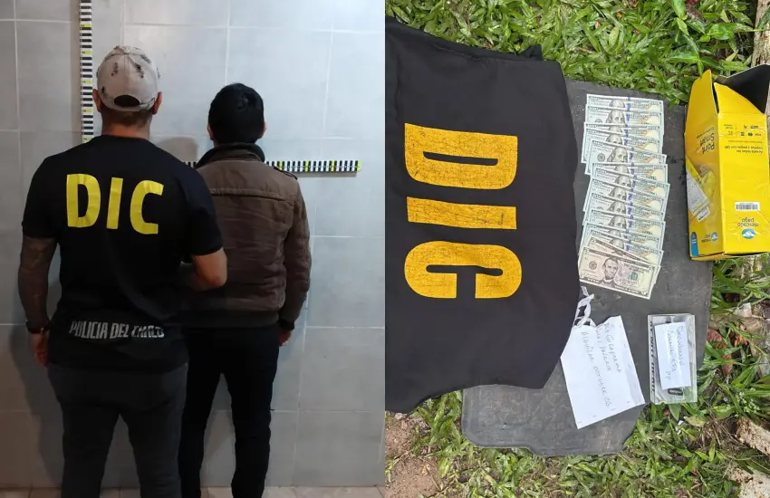 Detuvieron a un conductor de Uber Moto que se apropió de 1.400 dólares durante un envío en Barranqueras